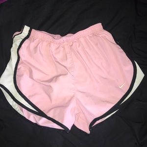 Baby pink Nike shorts